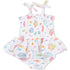 Angel Dear Sunny Coral Reef Fish Smocked Bubble with Skirt