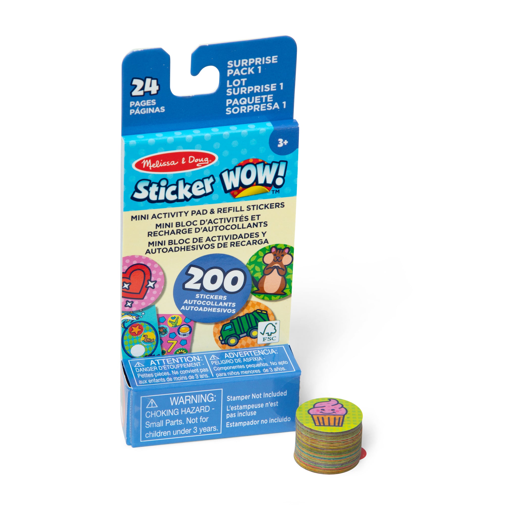 Sticker WOW! Mini Activity Pad with Refill Stickers - Surprise Pack 1