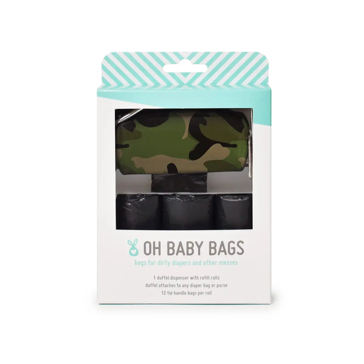 Camo Baby Diaper Bag Duffel Gift Box