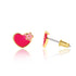 Hearts and Flowers Cutie Stud Earrings