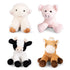 Little Living Nature Farm Animals Stuffed Animals- Assorted