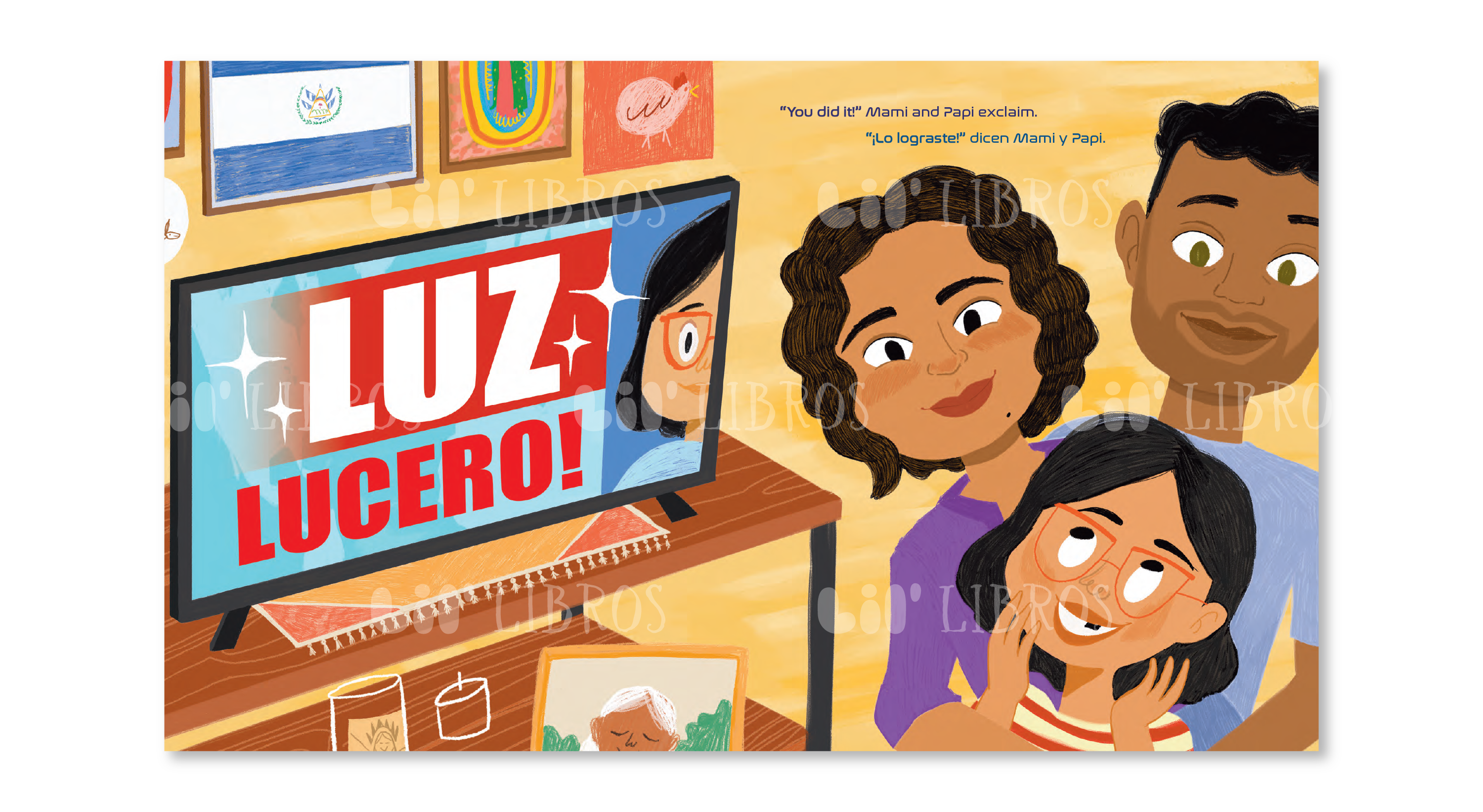 Lil' Libros ~ Bilingual Children's Books & Games - Luz Lucero,  niña astronauta (Bilingual: English and Spanish)