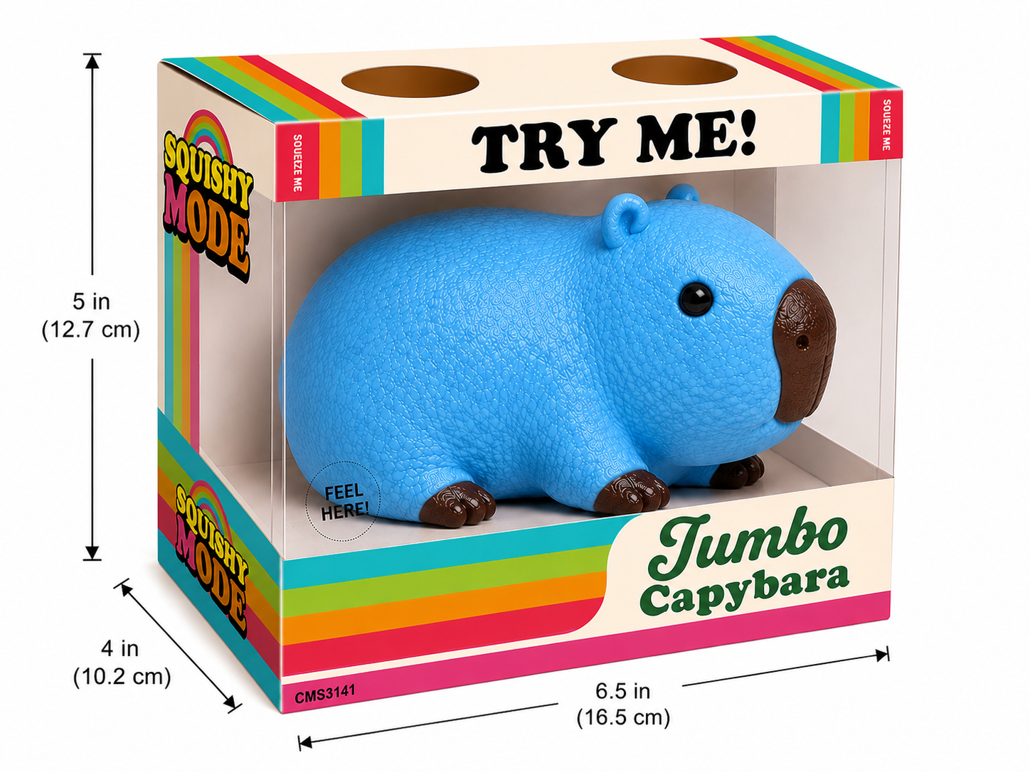 Jumbo Capybara Sensory Toys