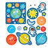 First Fun Sticker Painting:  Colorful World