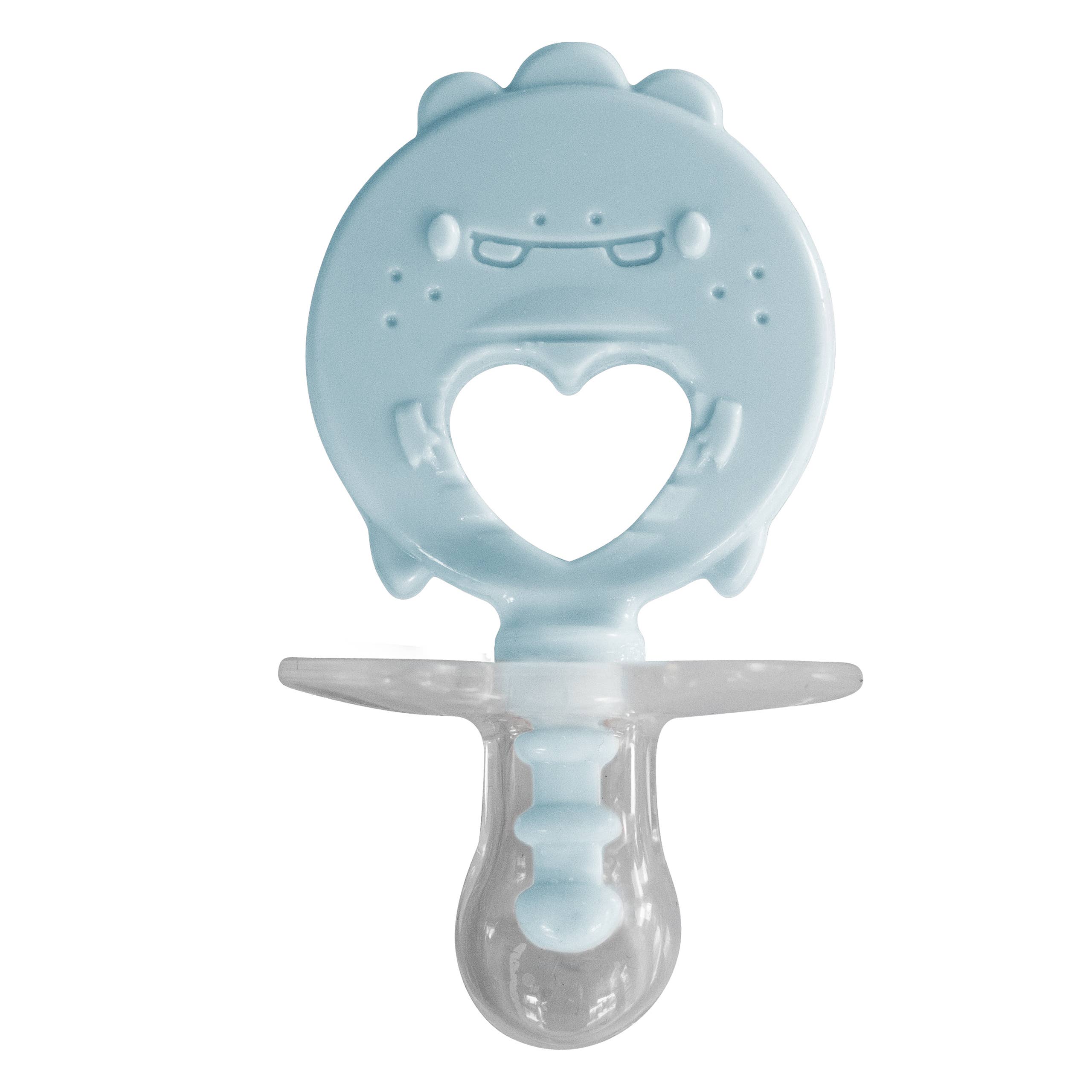 Binki T dino - pacifier + teether combination mist + ash