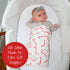 LollyBanks - Mint To Be Together Christmas Holiday Baby Swaddle Blanket
