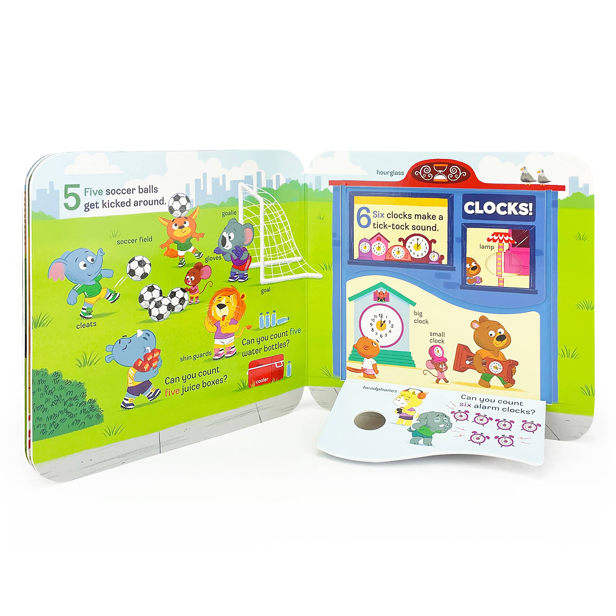 Cottage Door Press - 1 2 3 Early Learning Counting Lift-a-Flap Board Book