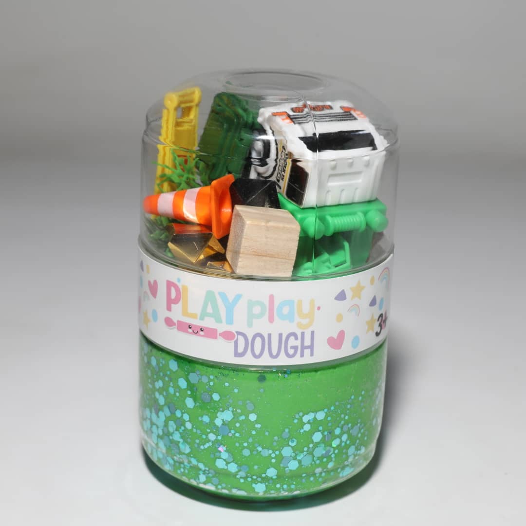 Play Play Dough - Trash truck  PLAY DOUGH - Jar!