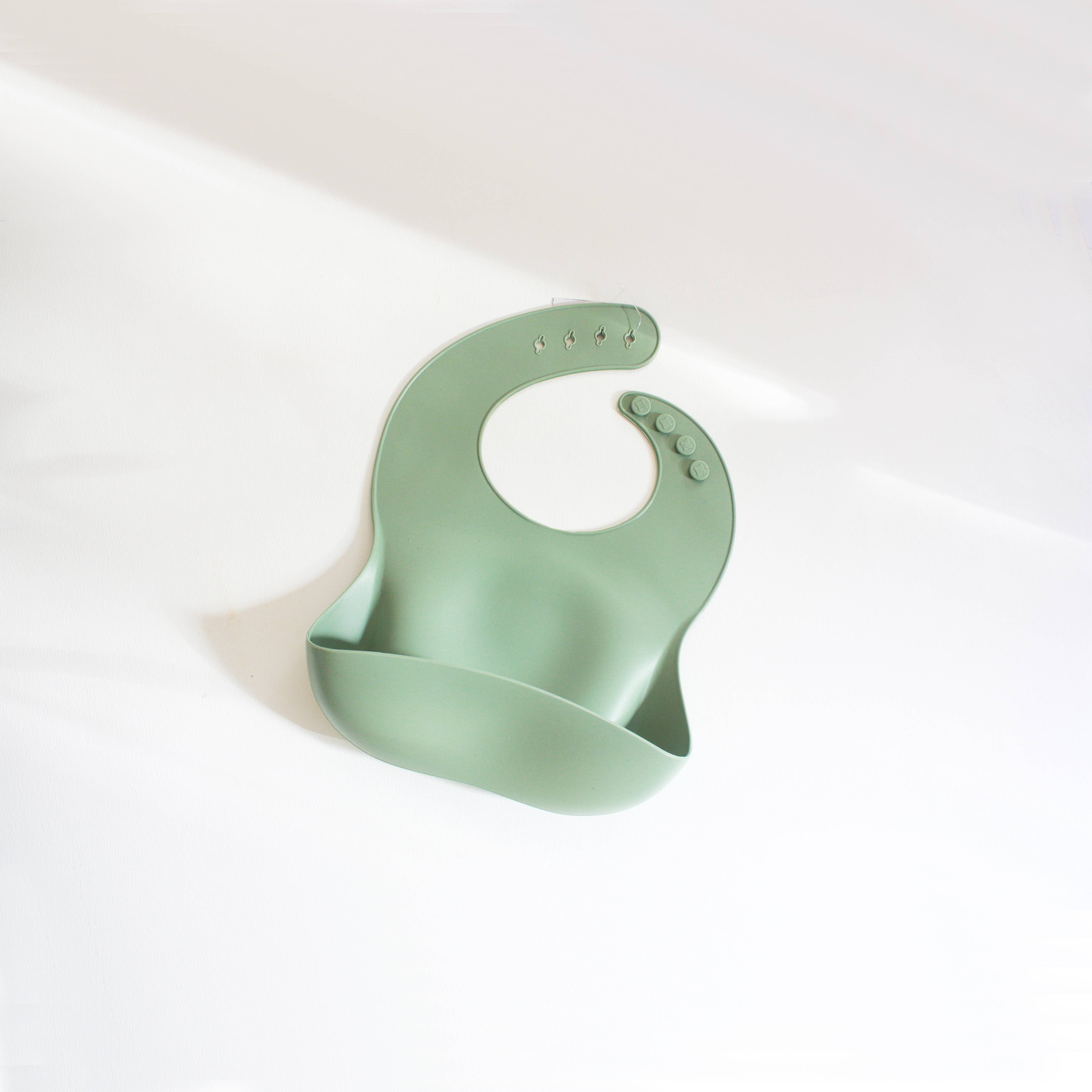 Oalalax Bebe - Silicone Bibs for Babies Toddlers | ecofriendly sustainababl: Latte