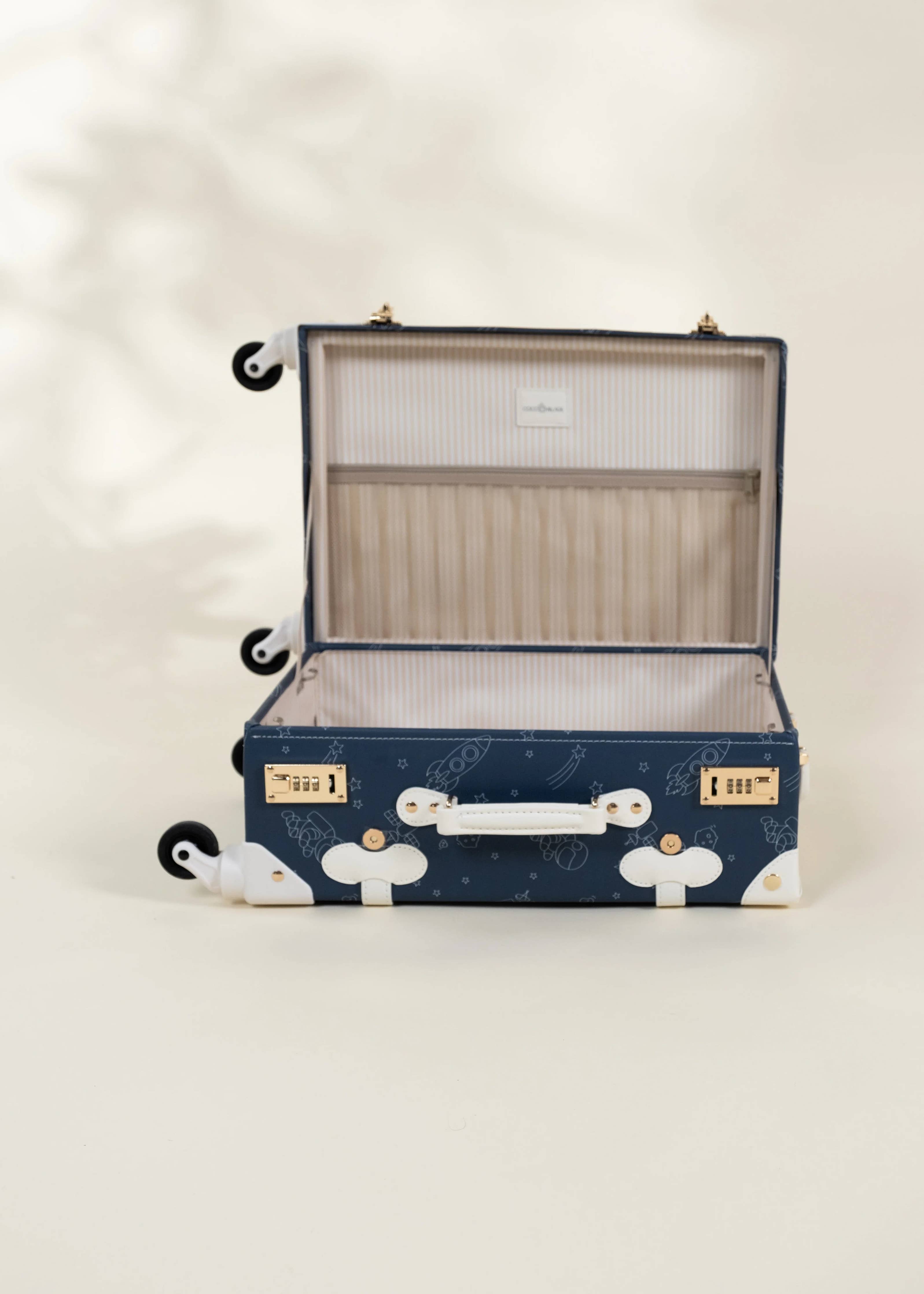 Coco Village - Vegan Leather Carry-On Suitcase - Space
