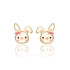 Bouncy Bunny Cutie Stud Earrings
