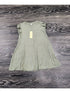 Bamboo Tulip Dress For Kids- Olive