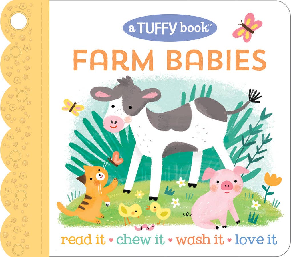 Cottage Door Press - Farm Babies  (Tuffy Teether Indestructible Book)