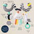Spiral Car Seat Activity Toy: High Contrast