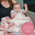 LollyBanks - Dogwoods In Bloom Baby Swaddle Blanket