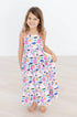 Mila & Rose - Tulip Blooms Ruffle Maxi Dress