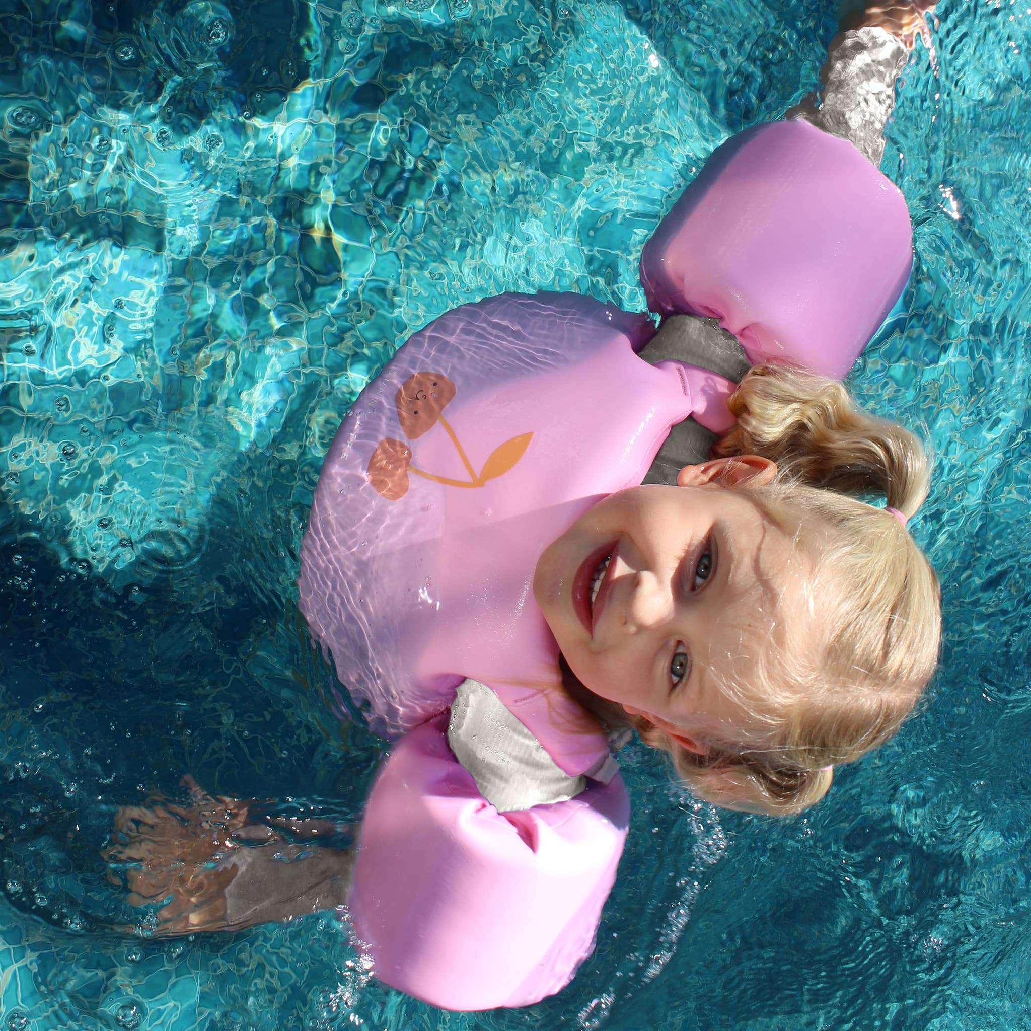 Floatie Jacket 4-6 Cotton Candy Cherry