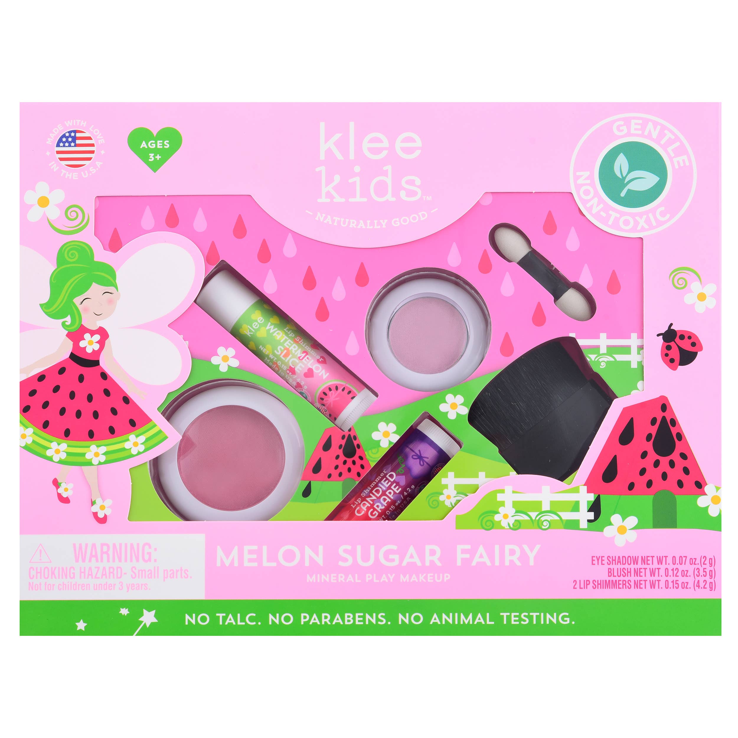 Klee Kids Play Makeup 4-PC Kit: Crystal Palace Fairy