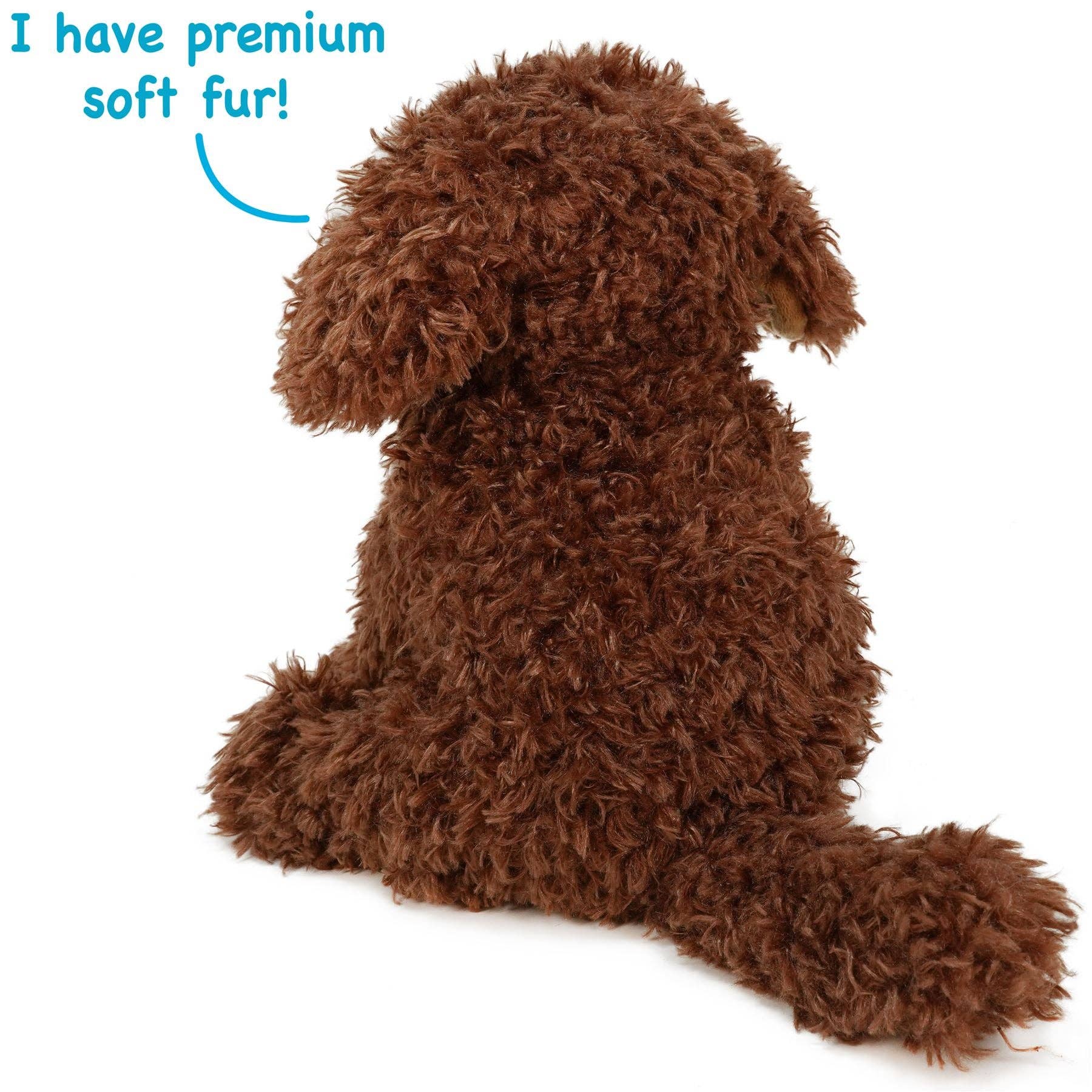 VIAHART Toy Co. - Laurel The Labradoodle | 12 Inch Stuffed Animal Plush | By T