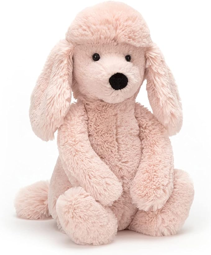 Jellycat Bashful Poodle Stuffed Animal - Medium
