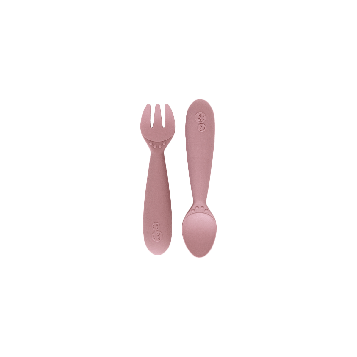 ezpz - Mini Utensils (Toddler 12+ months): Blush