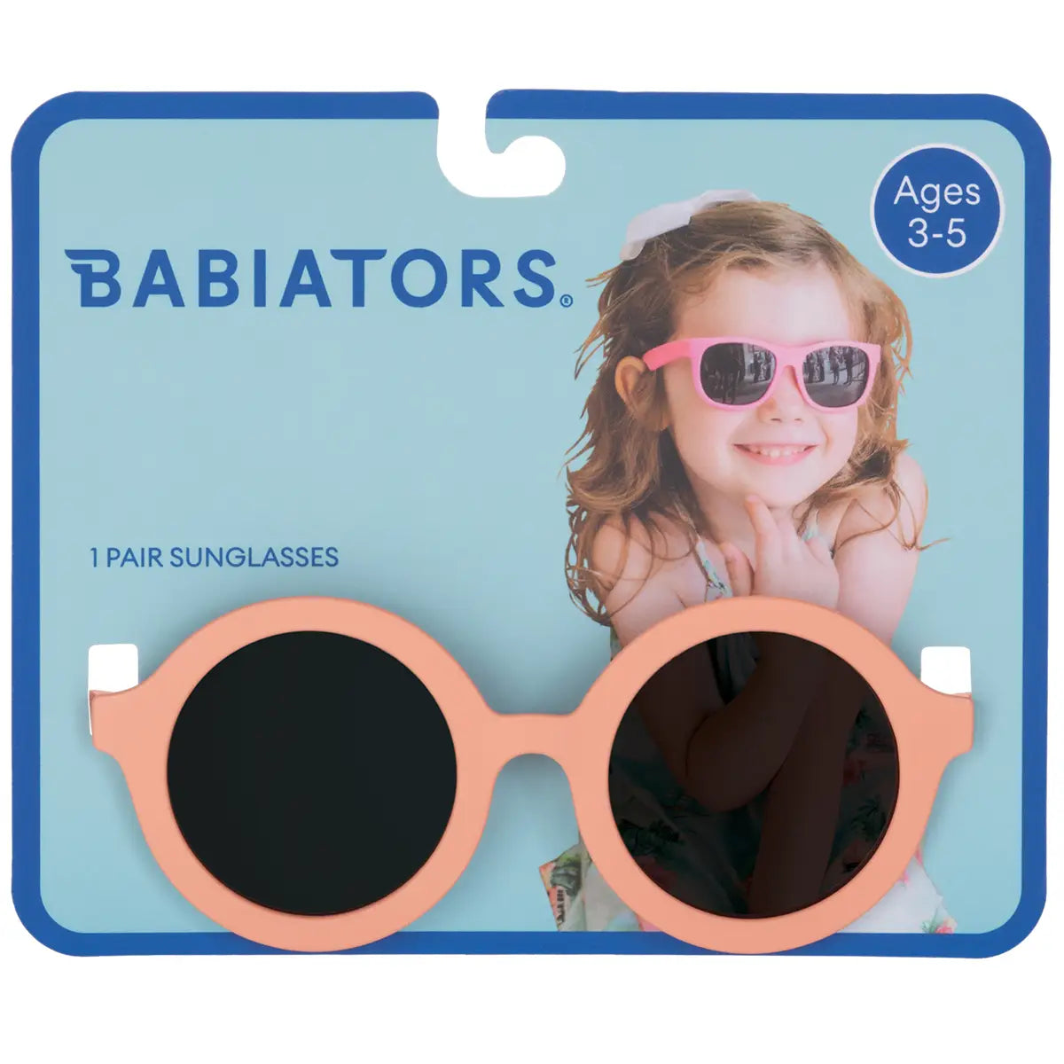 Hang Tag Babiators Round Sunglasses - Peachy Keen