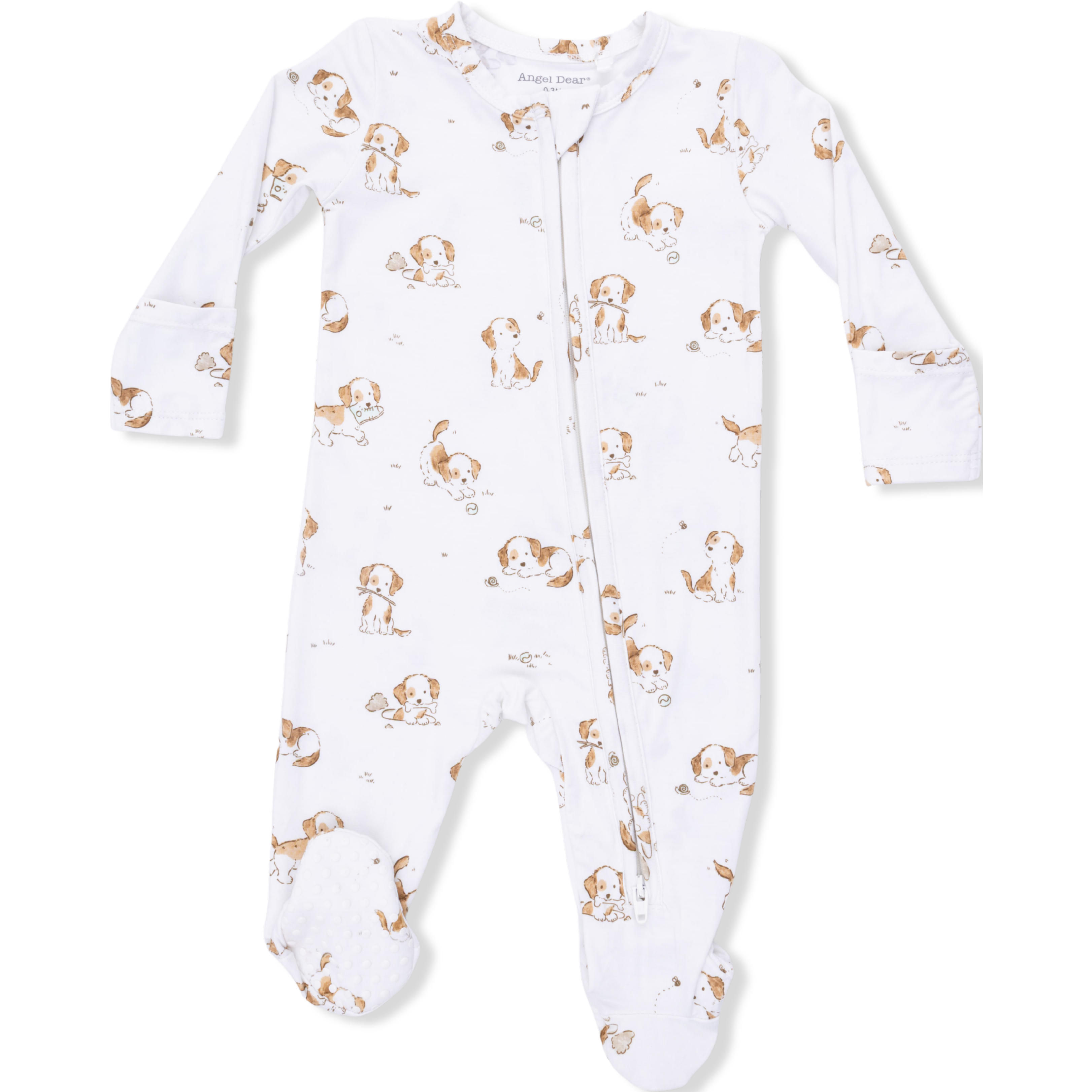 Angel Dear Explorer Puppy 2 Way Zipper Footie