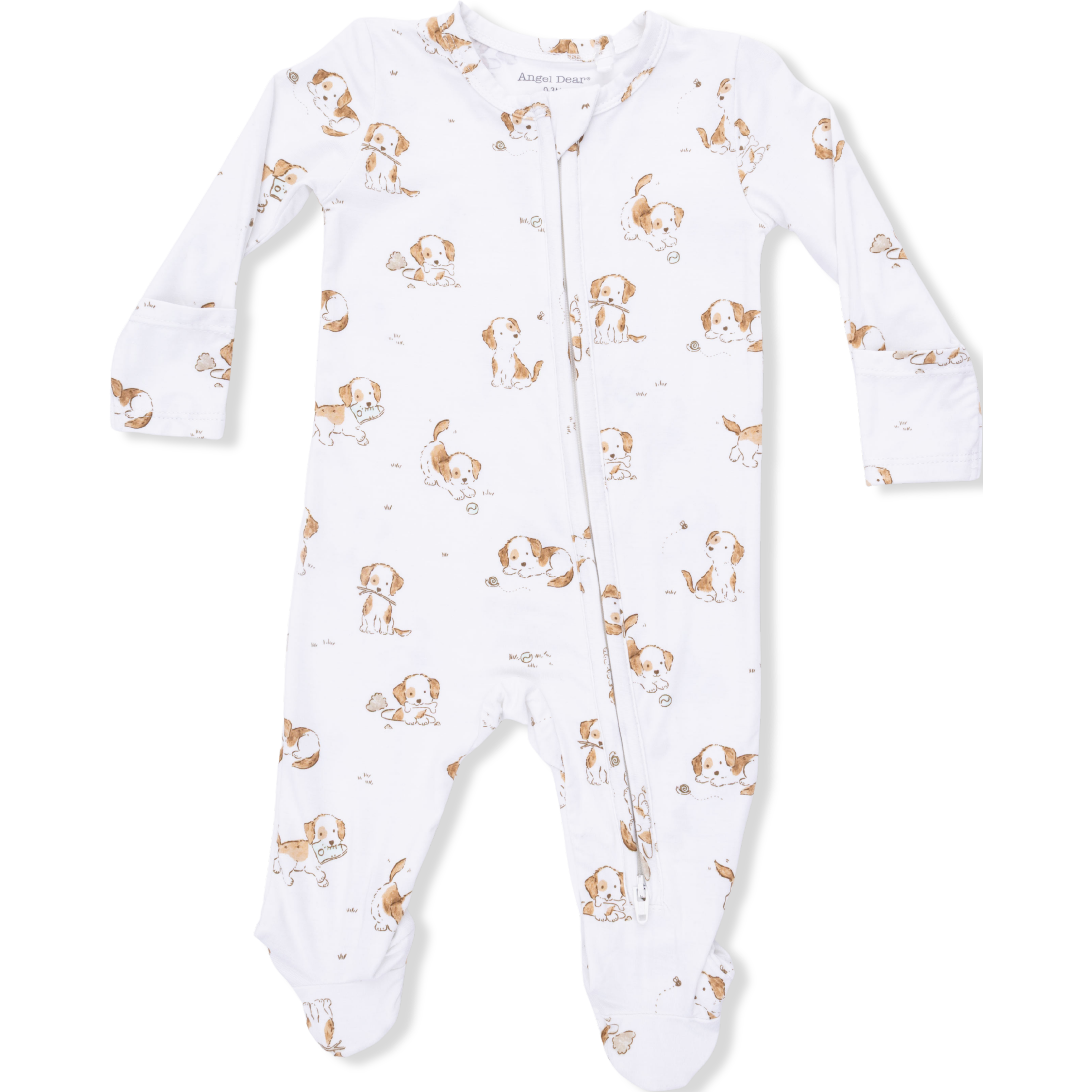 Angel Dear Explorer Puppy 2 Way Zipper Footie