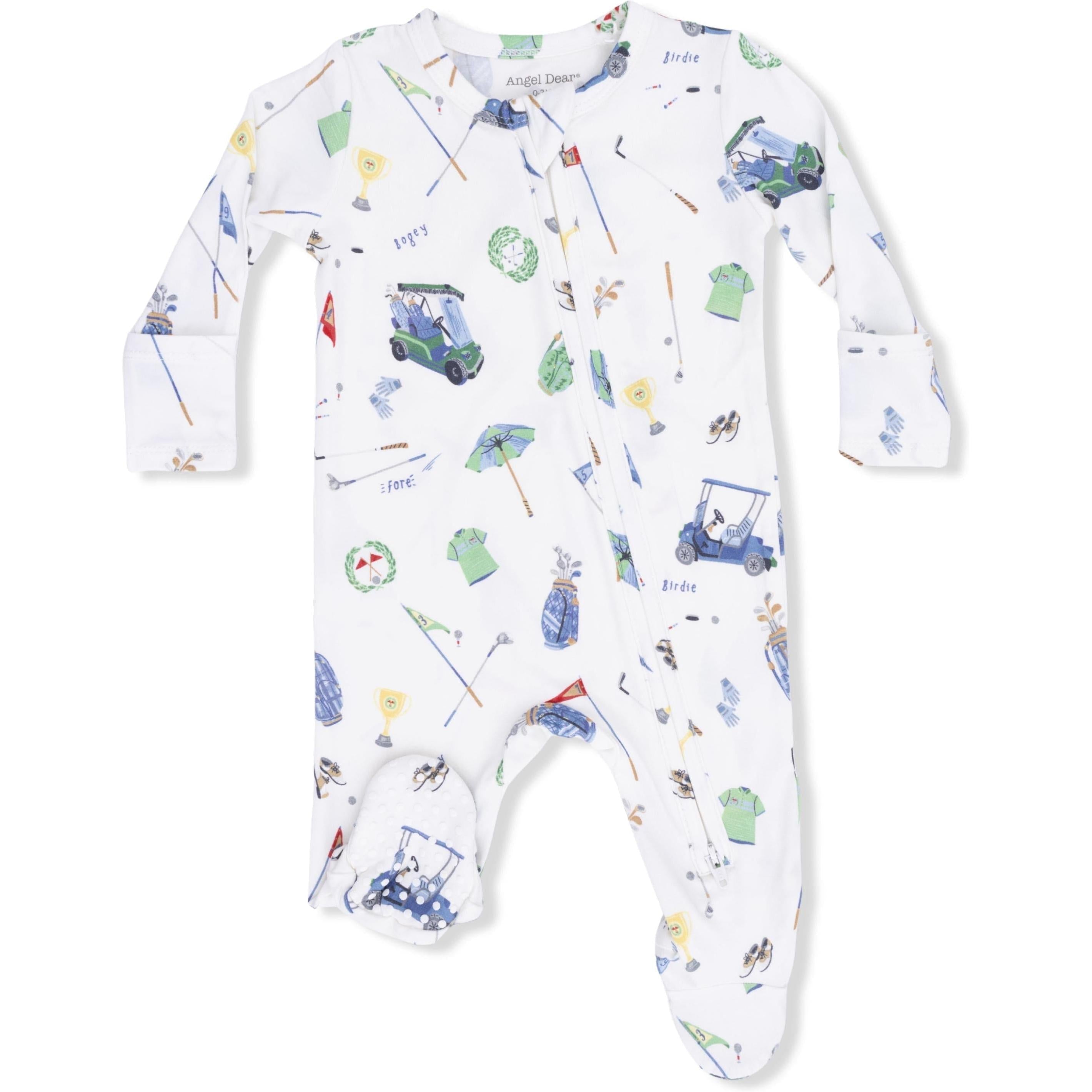 Angel Dear Golf Things 2 Way Zipper Footie