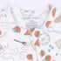 Angel Dear Pasta Lovers 2 Way Zipper Footie