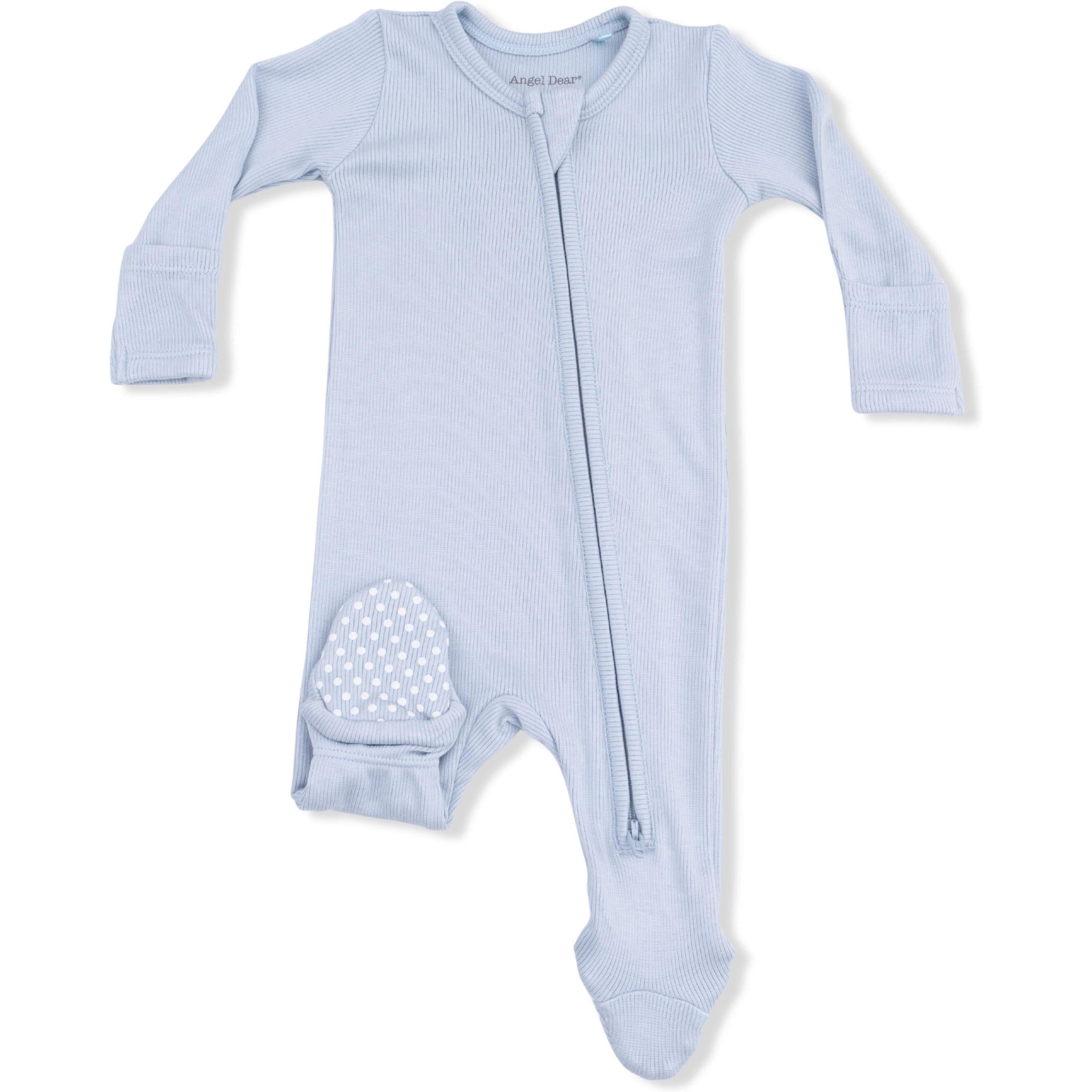 Angel Dear Solid Niagara Mist 2 Way Zipper Footie