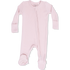 Angel Dear Solid Veiled Pink 2 Way Zipper Footie