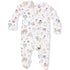 Angel Dear Cute Farm Animals Pink 2 Way Ruffle Back Zipper Footie
