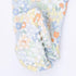 Angel Dear Georgia Floral 2 Way Ruffle Back Zipper Footie & Headband Set