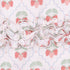 Angel Dear Sweet Strawberries 2 Way Ruffle Back Zipper Footie