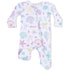 Angel Dear Beach Days 2 Way Ruffle Back Zipper Footie