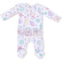Angel Dear Beach Days 2 Way Ruffle Back Zipper Footie