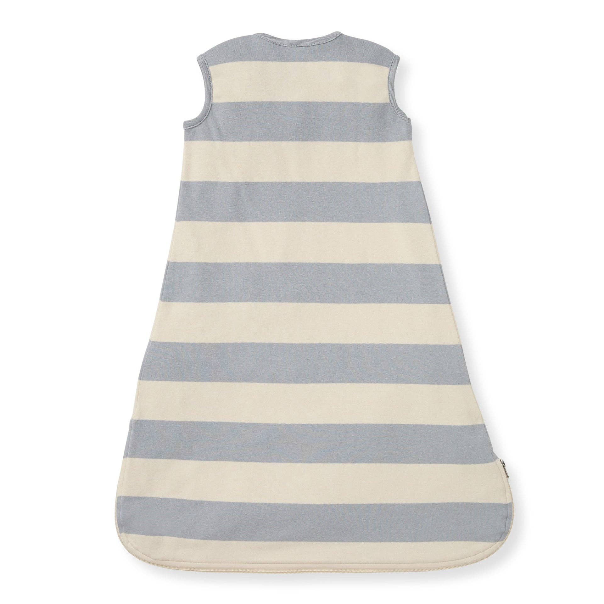 Burt's Bees Baby - Rugby Stripe Organic Lightweight Beekeeper™ Wearable Baby Blanket - Quarry: Quarry / Small