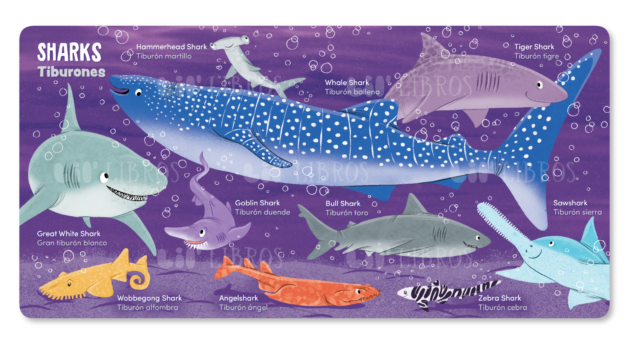 My First 100 Ocean Words in English and Spanish