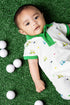 Baby Golf Shorty Polo Romper Little Caddies