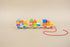 Spirit 'N Sprout - CASE Wooden Stacking Train Set for Kids - Pull Along Train