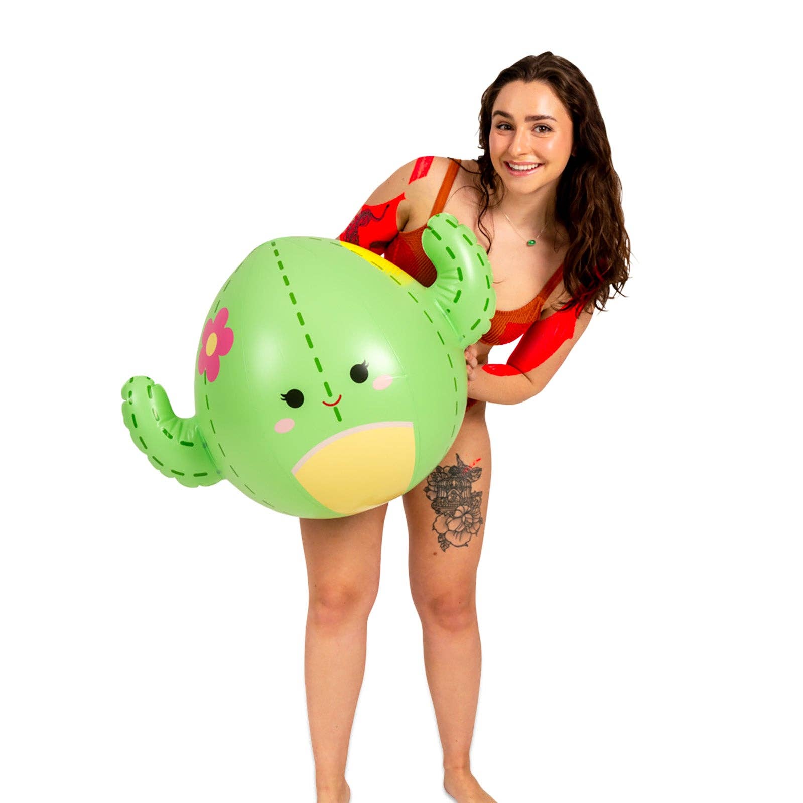 BigMouth Inc - BigMouth x Squishmallows Maritza the Cactus Beach Ball