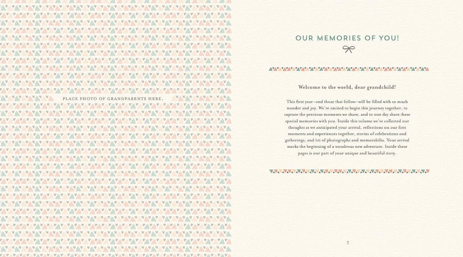 A Grandparent's Keepsake Album: My Grandchild’s First Years