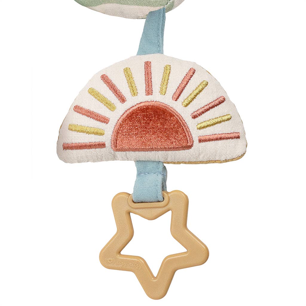 Spiral Car Seat Activity Toy: High Contrast