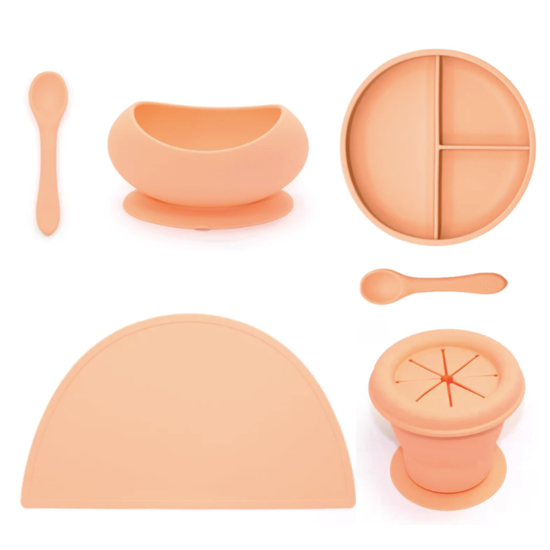 OB Designs - Silicone Tableware Set: Mint