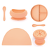 OB Designs - Silicone Tableware Set: Coconut