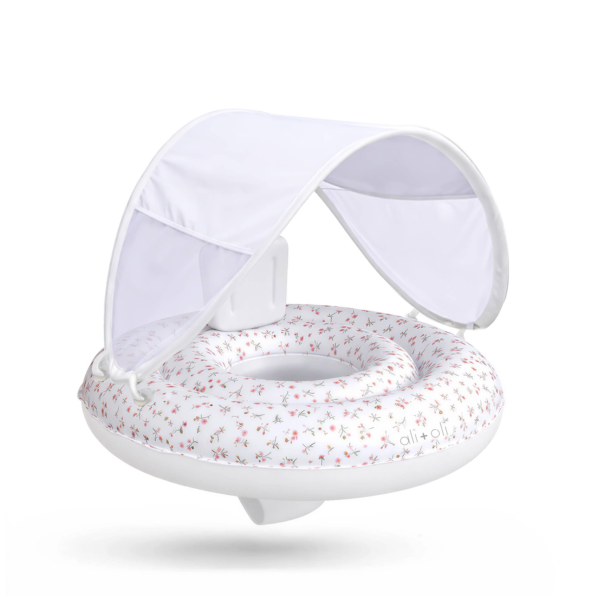Ali+Oli - Ali+Oli Baby Swim Seat with Sun Canopy (Bloom)