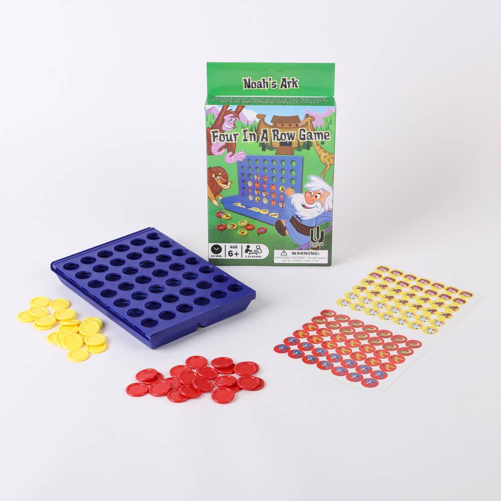 Swanson Christian Products - Game - Four In A Row - Noah's Ark