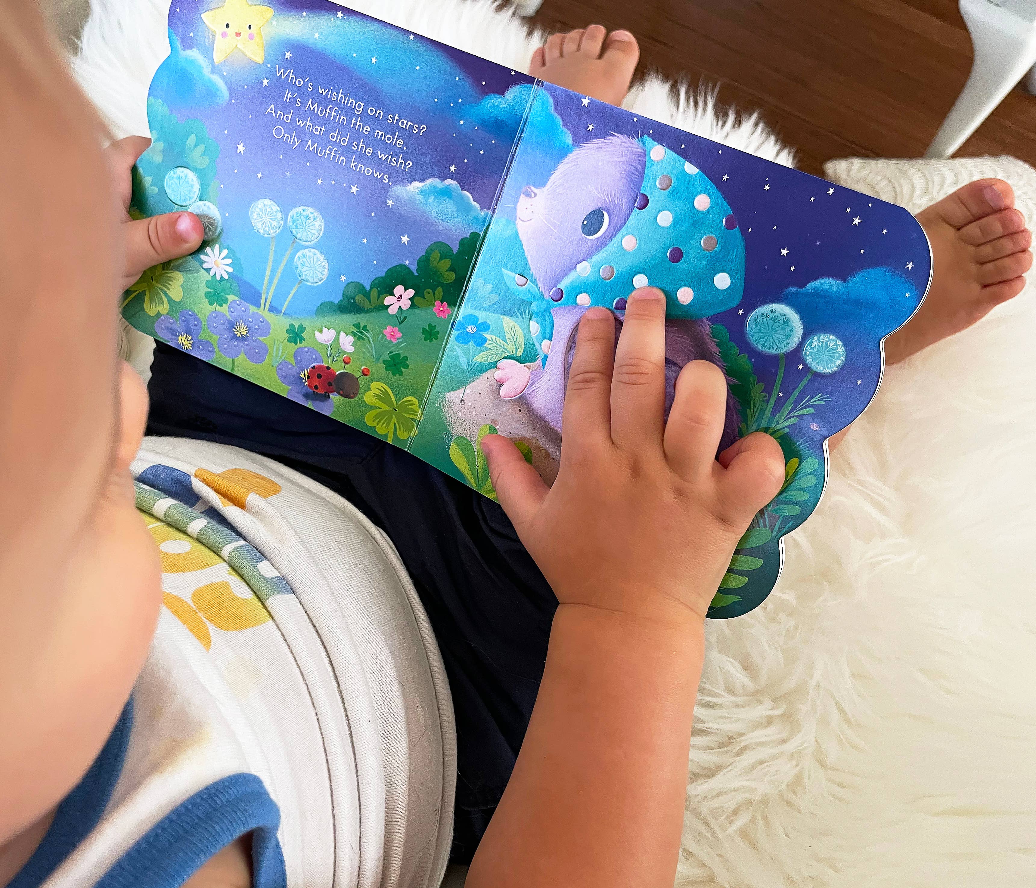 Cottage Door Press - Good Night, Cuddlebug Lane Touch & Feel Board Book