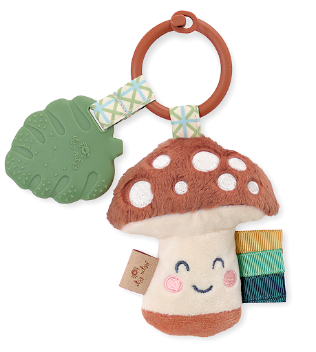 Itzy Pal™ Plush + Teether: Avocado